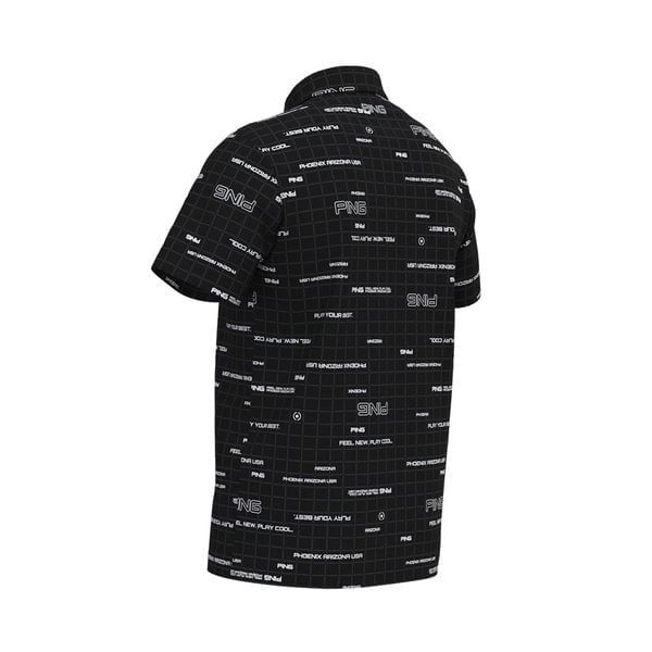 Áo golf nam tay ngắn BLACK 621-4160385-010 | PING