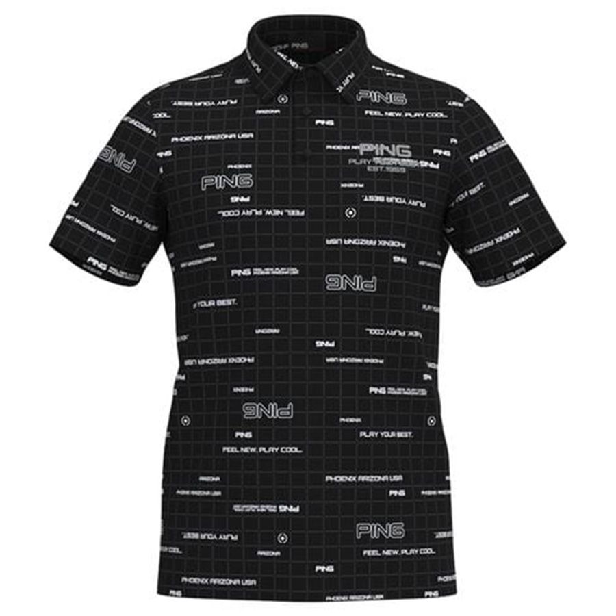 Áo golf nam tay ngắn BLACK 621-4160385-010 | PING