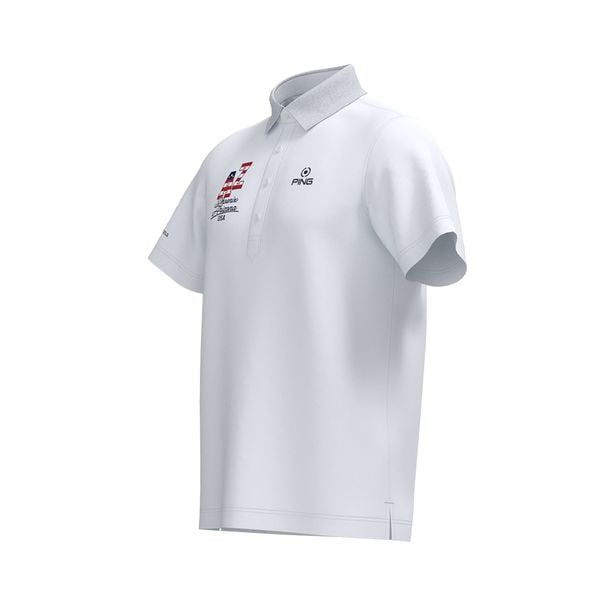 Áo golf nam tay ngắn WHITE 621-4160387-030 | PING