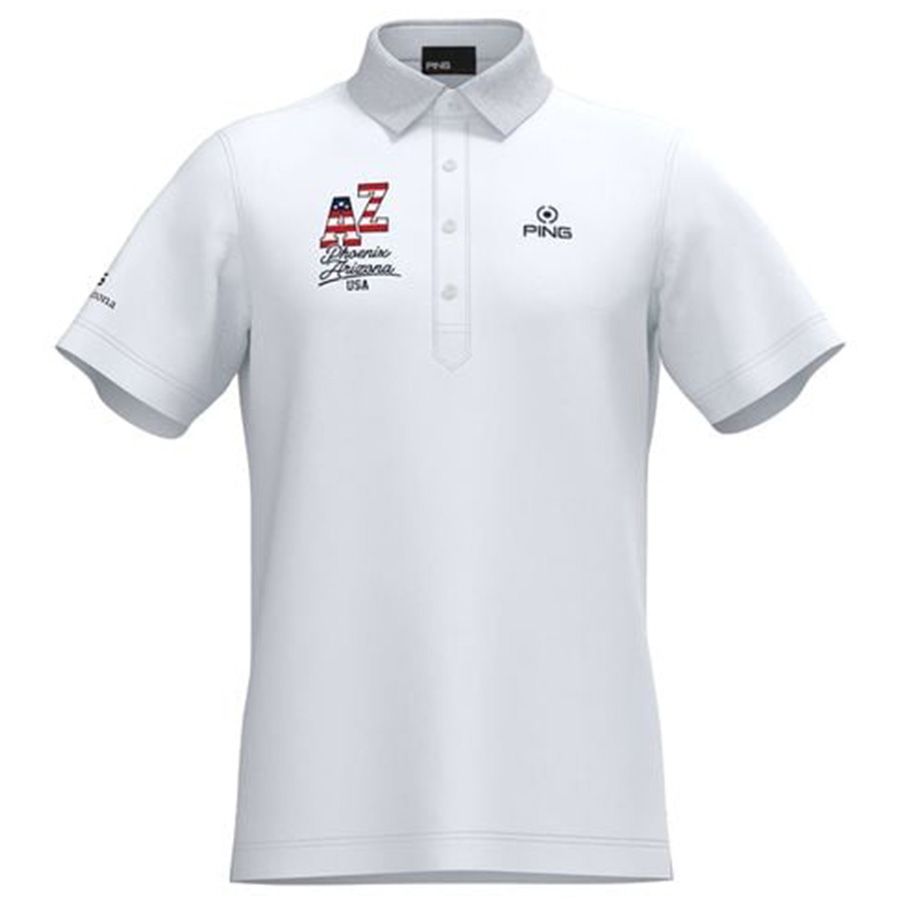 Áo golf nam tay ngắn WHITE 621-4160387-030 | PING