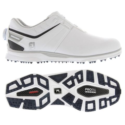 Giày Golf Nam  CS M PRO SL CB BOA WHT/WT/BK 53194 | FootJoy