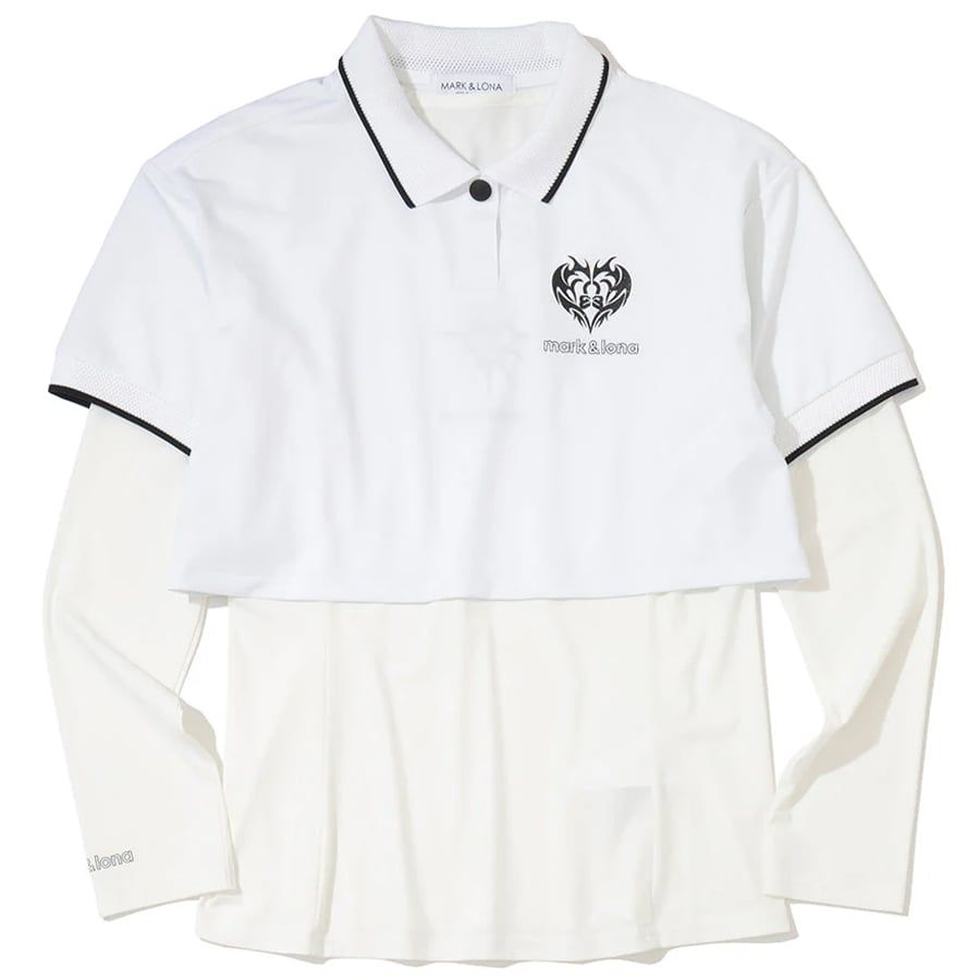 Áo Golf Nữ Tay Dài Striker Layered Performance Polo MLW-6A-AP31 | MARK