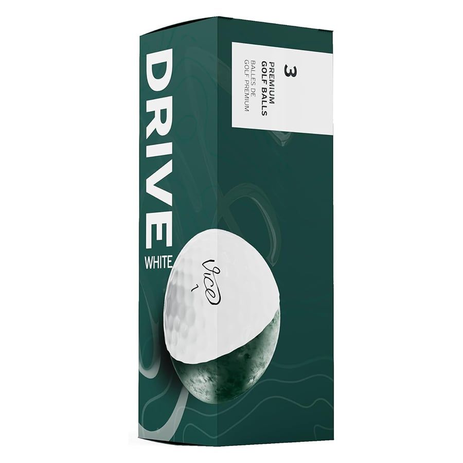 Bóng Golf Vice Drive 2 Lớp Màu WHITE | Vice Golf
