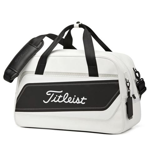 Túi golf xách tay PERFORMANCE BOSTON BAG White/Black - TA25PFBB-10 | Titleist