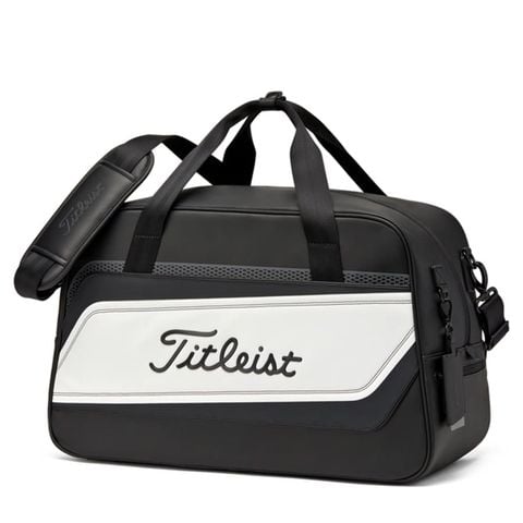Túi golf xách tay PERFORMANCE BOSTON BAG Black/White - TA25PFBB-01 | Titleist