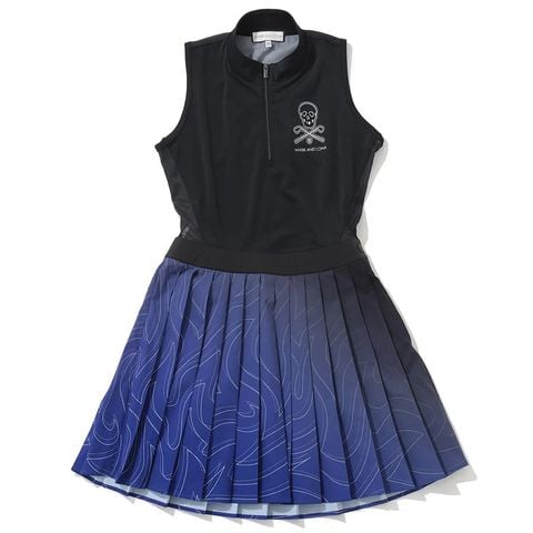Váy Golf Liền Thân Women''s Sleeveless Dress MXW-6A-AO82 Black | MARK & LONA