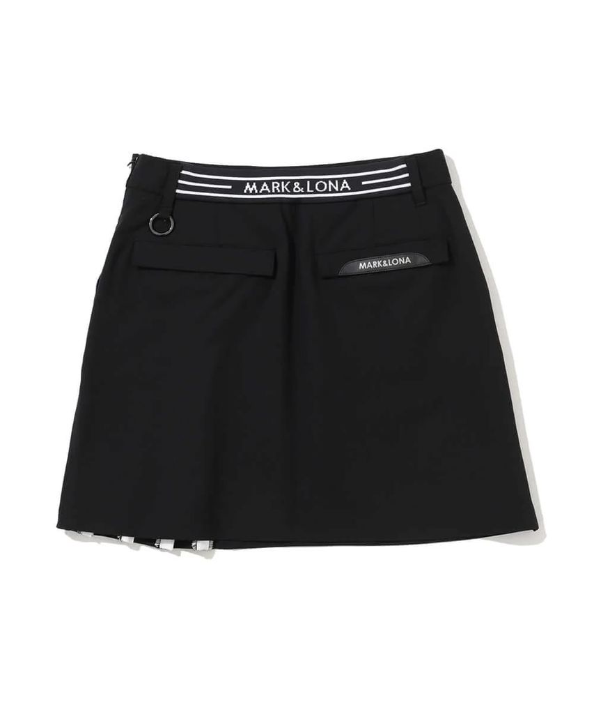 Váy Golf Gemina Asymmetric Pleated Skirt MLW-6A-AE01 | MARK & LONA