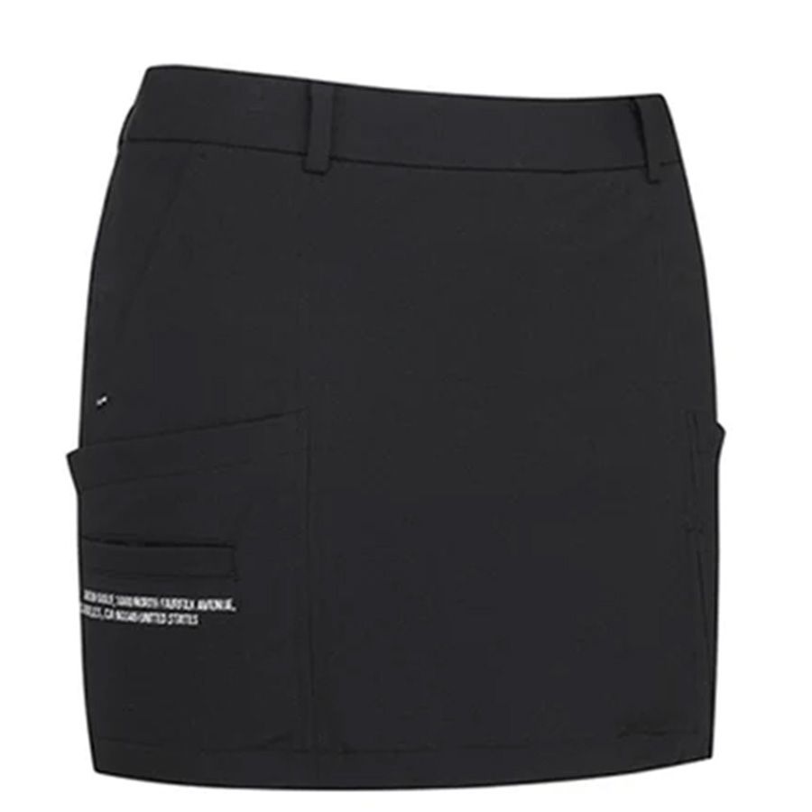 Váy golf Incision H-Line Skirt - Black AGEMWSQ07BK | Anew Golf