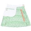 Váy Golf Ritmo Monogram Pleated Skirt GREEN MLW-6A-AE08 | MARK & LONA