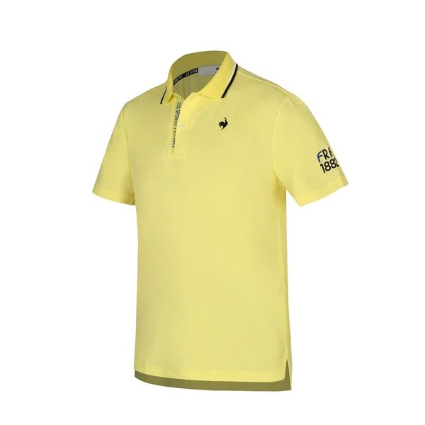 Áo Golf Nam Tay Ngắn QGMXJA17XV-YL00 Yellow  | Le Coq Sportif