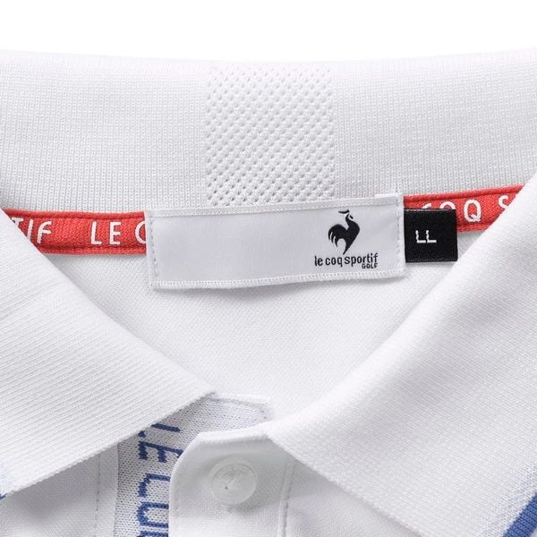 Áo Golf Nam Tay Ngắn QGMXJA17XV-WH00 White  | Le Coq Sportif