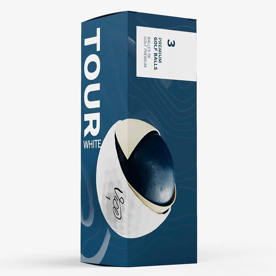 Bóng Golf Vice Tour 3 Lớp Màu WHITE | Vice Golf