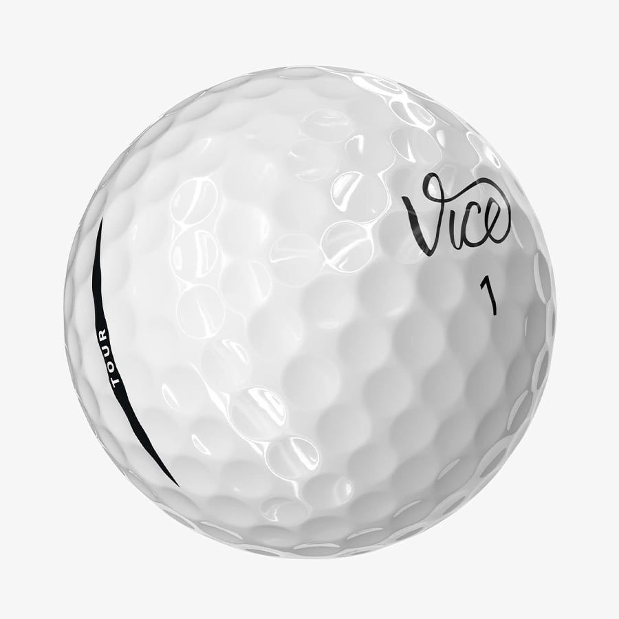 Bóng Golf Vice Tour 3 Lớp Màu WHITE | Vice Golf