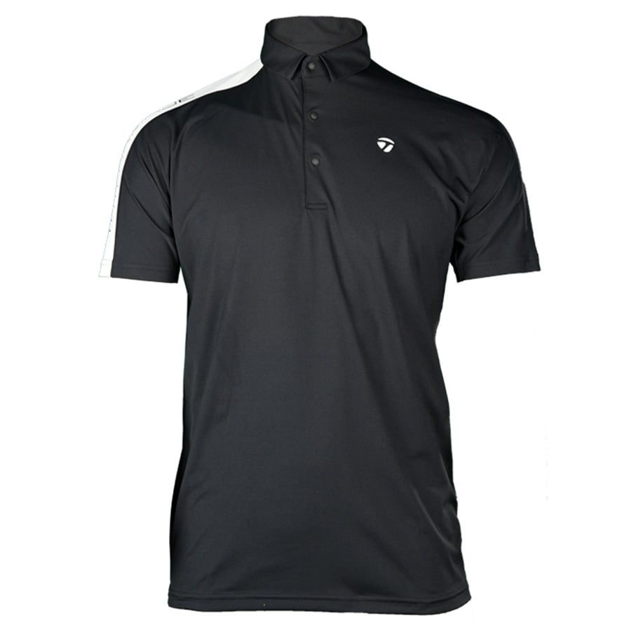 Áo golf nam tay ngắn TM 2MSPO-UN825 BLACK M13773 | TaylorMade
