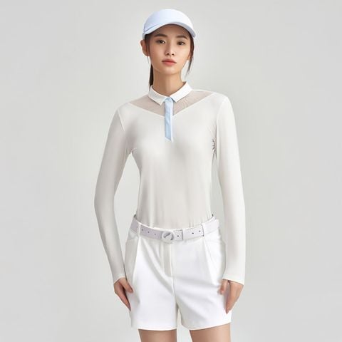 Áo Fit golf nữ WHITE HWJC705R909 | HONMA