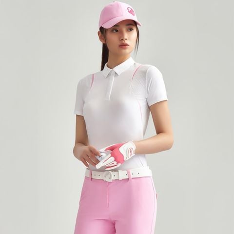 Áo Fit golf nữ WHITE HWJX707R914 | HONMA