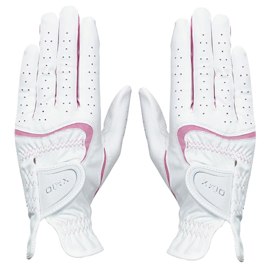 Cặp găng tay golf nữ All Weather LPR GGG-X016WW (White/Pink) | XXIO