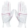 Cặp găng tay golf nữ All Weather LPR GGG-X016WW (White/Pink) | XXIO