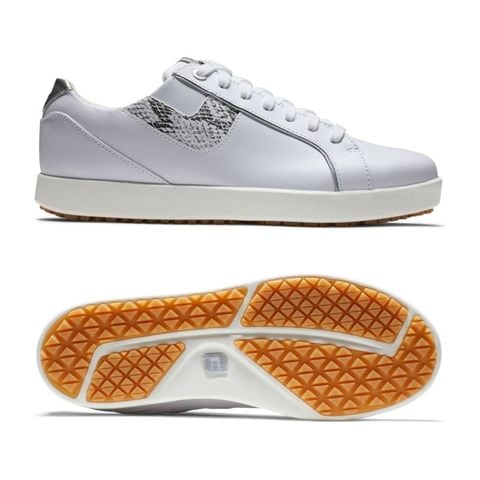 Giày golf nữ DF LINKS WM WHT/WHT/MUL 98185 | FootJoy