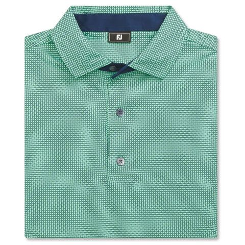 Áo Golf Nam Tay Ngắn Circle Foulard Lisle 37454 | FootJoy