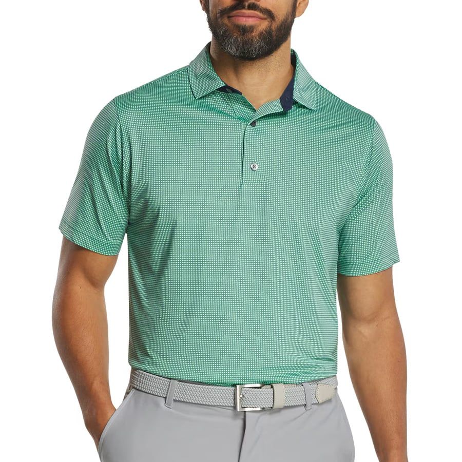 Áo Golf Nam Tay Ngắn Circle Foulard Lisle 37454 | FootJoy