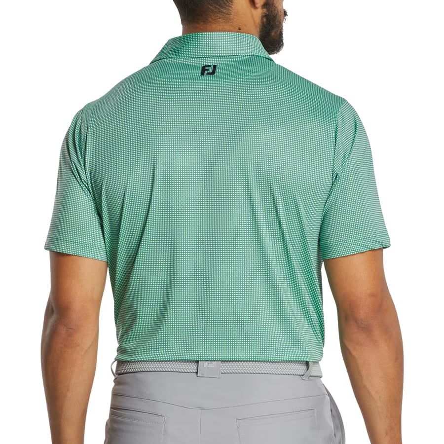 Áo Golf Nam Tay Ngắn Circle Foulard Lisle 37454 | FootJoy