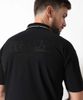 Áo golf nam tay ngắn CD10-CLPL MCM-4A-AP52 (Black) | MARK & LONA