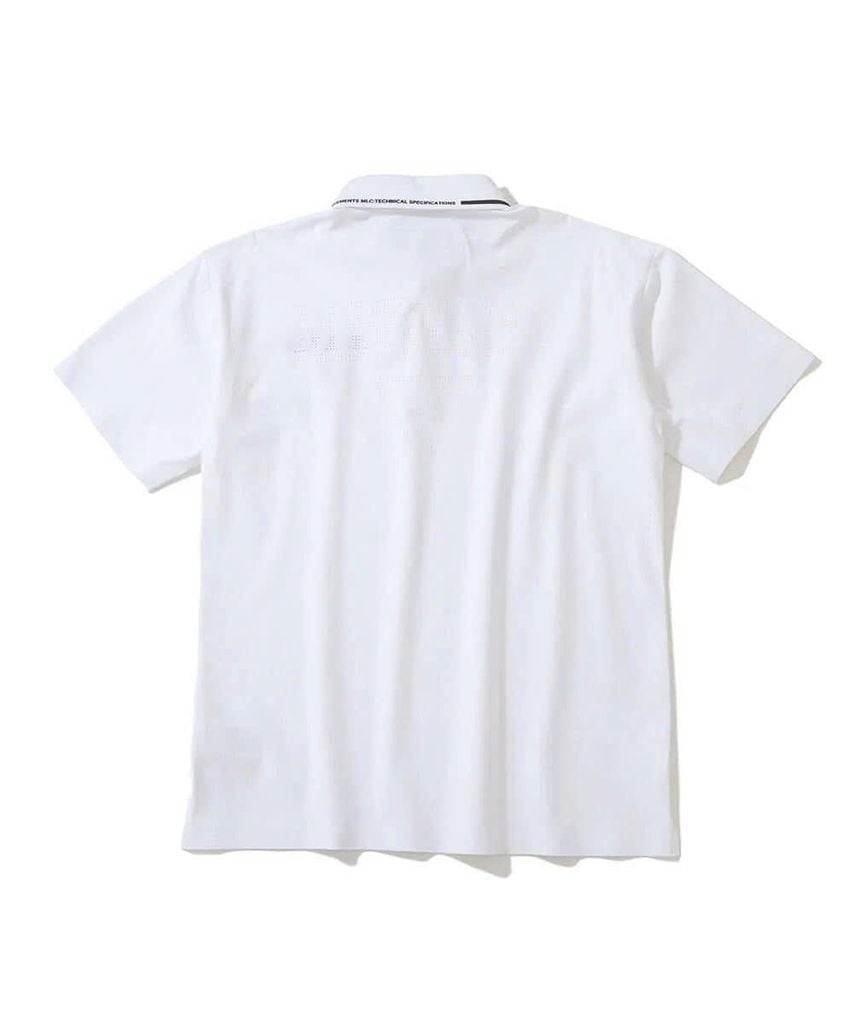 Áo golf nam tay ngắn CD10-CLPL MCM-4A-AP52 (White) | MARK & LONA