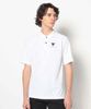 Áo golf nam tay ngắn CD12-MPPL MCM-5A-AP53 (White) | MARK & LONA