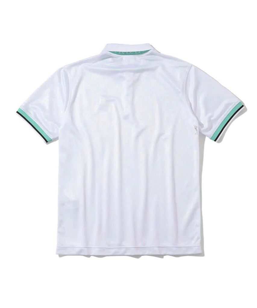 Áo golf nam tay ngắn Ever Monogram Embossed Polo MLM-5A-AP08  (White) 