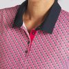 Áo golf nữ tay ngắn Puma x W Volition Multi Flag Golf Polo - Strong Re