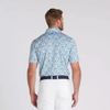 Áo golf tay ngắn nam MATTR Pines Golf Polo - Ocean Tropic - Zen Blue 6