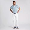 Áo golf tay ngắn nam MATTR Pines Golf Polo - Ocean Tropic - Zen Blue 6