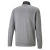 Áo khoác nam Cloudspun Colorblock ¼ Zip - Puma Black Heather-QUIET SHA
