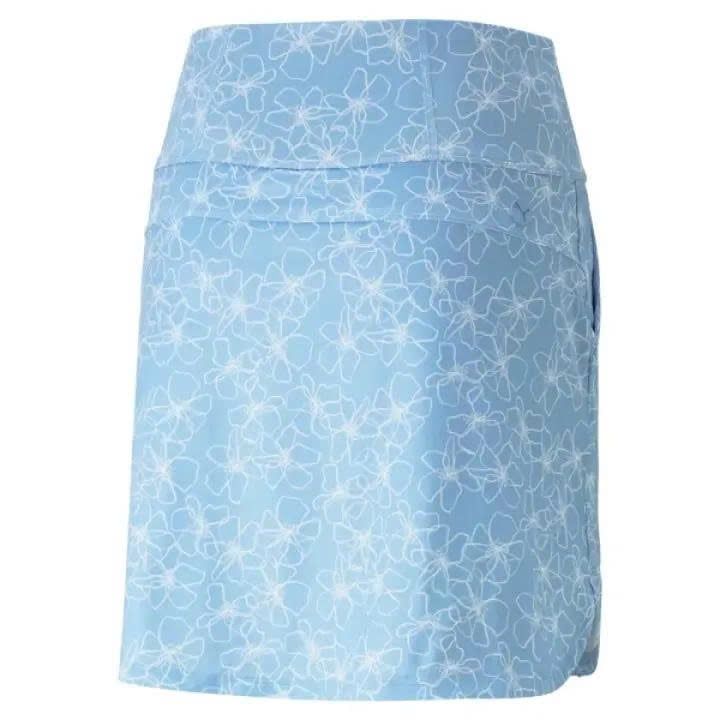 Váy golf PWRMESH Island Flower Skirt - Day Dream - Bright White 537507