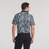 Áo golf nam tay ngắn Cloudspun Abstract Camo Polo - Puma Black-Aquatic