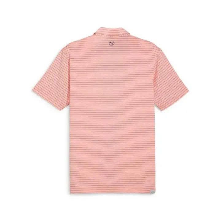 Áo golf nam tay ngắn Mattr Bay Polo - Melon Punch 62178714 | PUMA