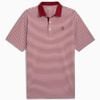 Áo golf nam tay ngắn Pure Stripe Polo - Intense Red-White Glow 6244751