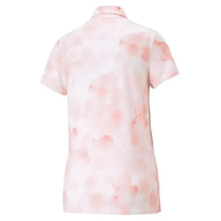 Áo golf nữ tay ngắn W Mattr Cloudy Polo - Loveable 53749507 | PUMA