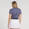 Áo golf nữ tay ngắn W MATTR Soto SS Polo - Deep Navy / Magenta Gleam 6
