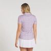 Áo golf nữ tay ngắn W MATTR Soto SS Polo - Mauved Out / White Glow 627