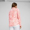 Áo golf tay dài nữ W YouV Sandstone 1/4 Zip - White Glow-Fizzy Sun 622