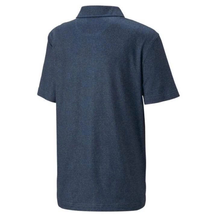 Áo golf tay ngắn trẻ em Boys Cloudspun Primary Polo - Evening Sky 5397