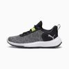 Giày golf trẻ em Fusion Crush Sport JR - Puma Black / Electric Lime 37