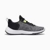 Giày golf trẻ em Fusion Crush Sport JR - Puma Black / Electric Lime 37