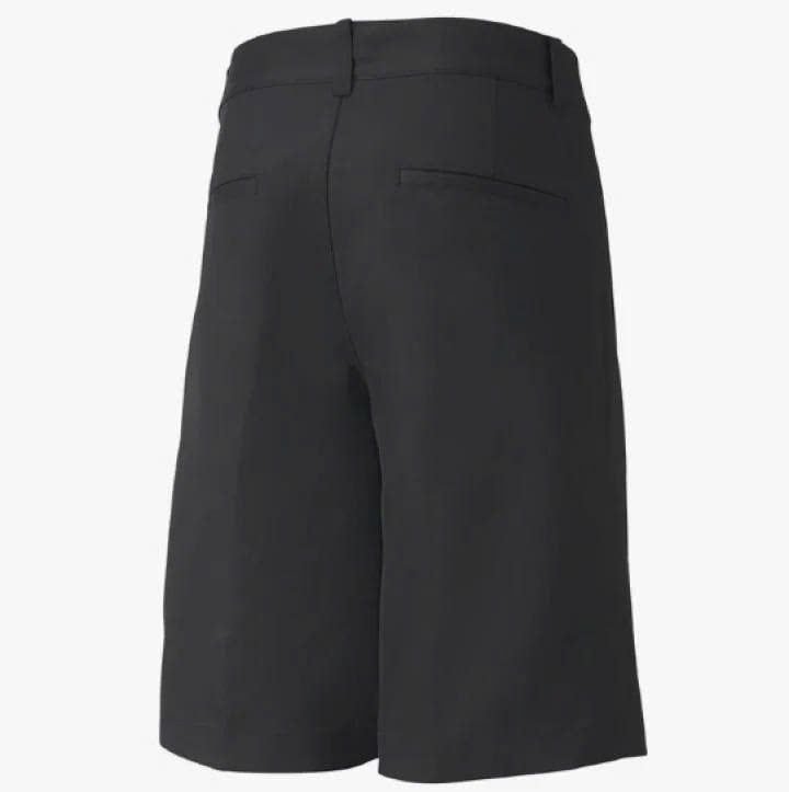 Quần short golf trẻ em Boys Stretch Short - Black 59867501 | PUMA