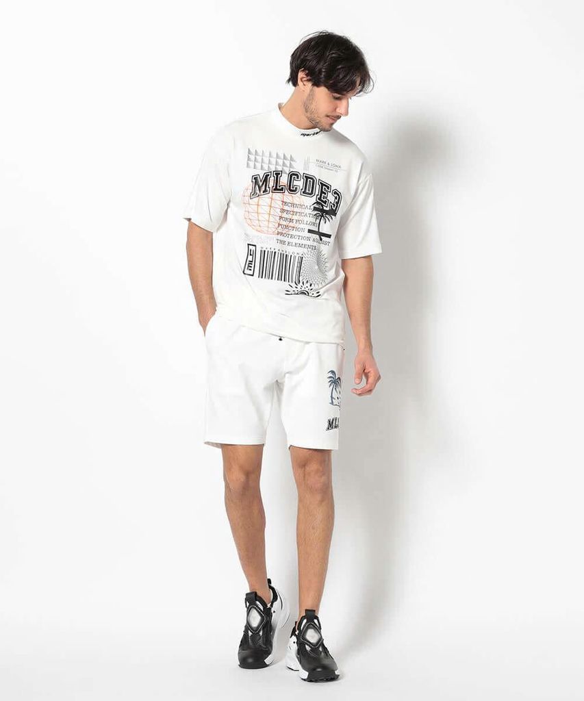 Quần shorts golf nam CD12-GZSP MCM-5A-AT60  (White) | MARK & LONA