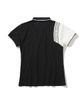Áo golf nữ tay ngắn CD12-HSPL MCW-5A-AP50 (Black) | MARK & LONA