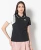 Áo golf nữ tay ngắn CD12-HSPL MCW-5A-AP50 (Black) | MARK & LONA