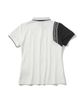 Áo golf nữ tay ngắn CD12-HSPL MCW-5A-AP50 (White) | MARK & LONA